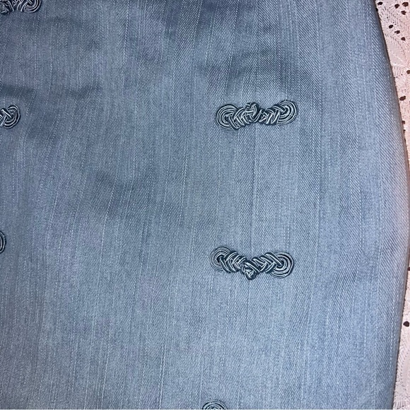 Lara Dress in Light Denim
SAU LEE Blue Strapless Mini Dress - Picture 6 of 9